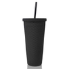 Gobelet Avec Couvercl Noir Mothers Day Tumblers 24Oz Plastic Insulated Tumbler With Straw and Lid