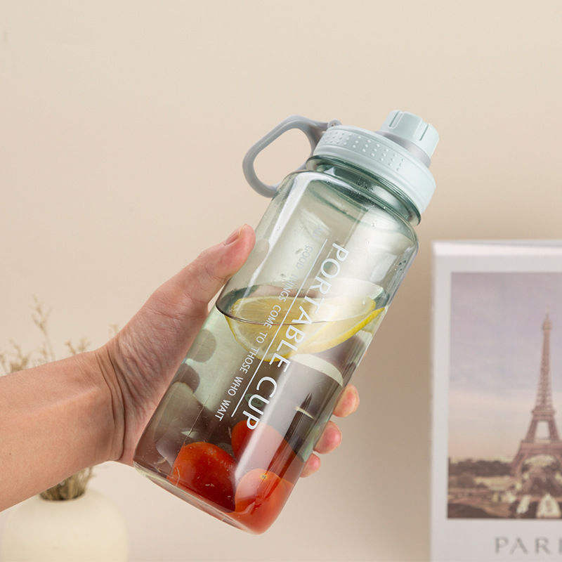 High Quality 2024 New Design 800Ml 27oz Gym Fitness Plastic Sports Water Bottles