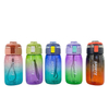 2024 500ml Drinking Bottle Sport Plastic Gradient Colour Water Bottle