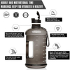 Custom Logo 64Oz Botella De Agua De 2 Litros Bpa Free Half Gallon Blue Plastic Sports Gym Water Bottle