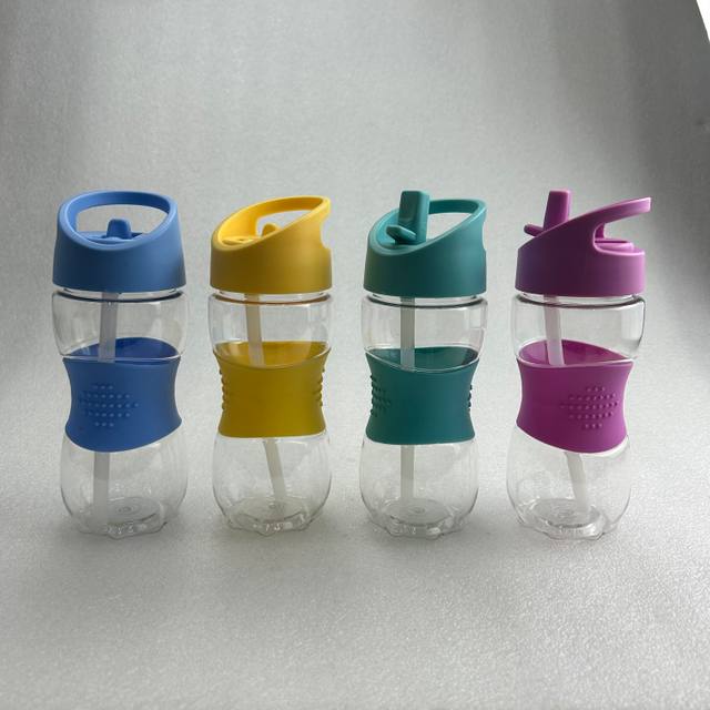 Sports High-value High Temperature Resistant Portable Food-grade Plastic Children Straw Water Bottle