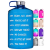 Custom Logo Wholesale Bpa Free 128 Oz 128Oz Motivational Tritan Plastic Gym Drink Bottle Water Bottle for Sport