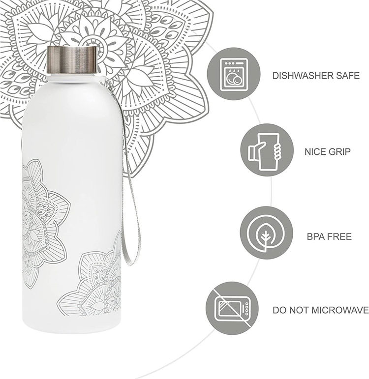 Bpa Free Botellas De Agua Personalizadas De Plastico 600 Ml 600Ml Tritan Frosted Drinking Bottle Plastic Water Bottle for Girls