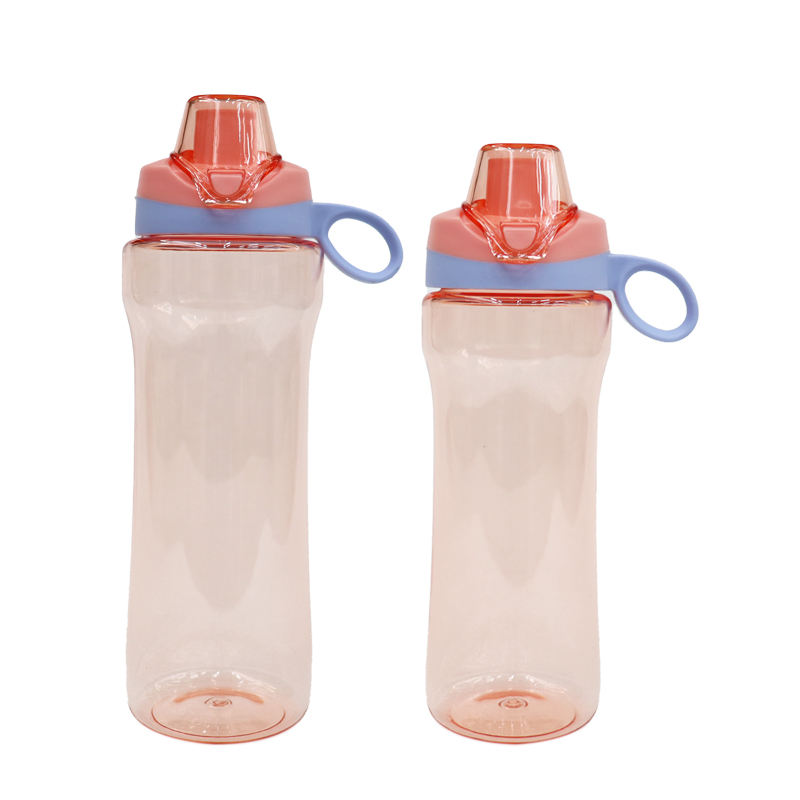 650ml High Appearance Level Candy Color Practical Portable Student School High Temperature Resistant Plastic Water Cup