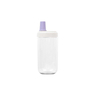 500Ml Leak Proof Clear Transparent Plastic Boba Tea Water Drinking Bottle Bottles With Straw