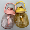 1300ML/45OZ Motivational Sports Water Bottle BPA-free Large W/ Straw Time Marker