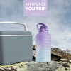 Top Seller 2200ml Plastic Half Gallon Water Bottle With Time Marker