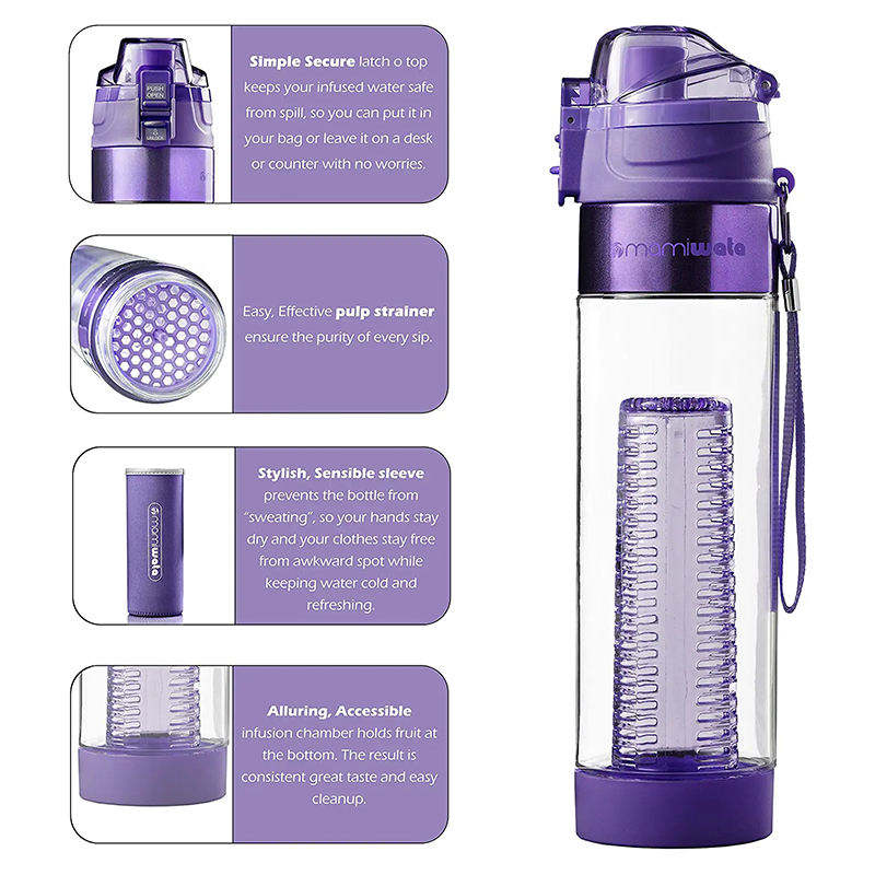 650ML Wholesale Custom Business Gifts High Temperature Resistant Portable Fashion Trend Practical Plastic Water Cup