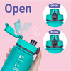 In Stock Leakproof BPA Free Drinking Water Bottle with Time Marker