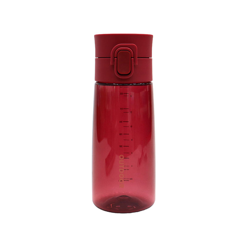 Good Quality Free Sample Travel Drinking Transparent Plastic Shaker Sport Water Bottle With Customized Brand