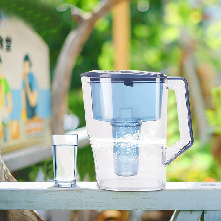 Hot Sales 2.5L Household Alkaline Water Filter Pitchers Pitcher for Tap and Drinking
