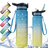 Customized 600ml 20 OZ 1000ml 34oz 1L 2019 Hot Product Tritan Sport BPA Free Plastic Frosted Water Bottle