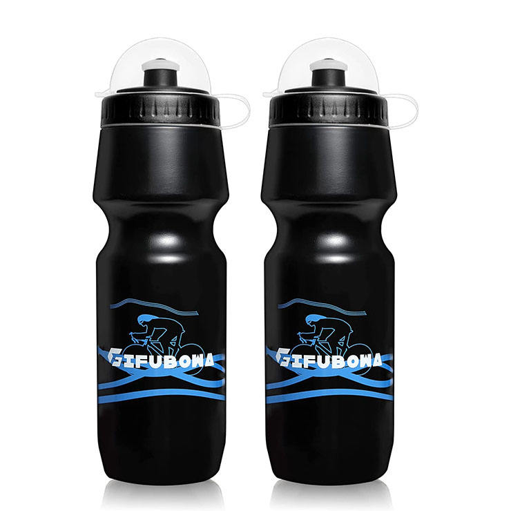 Factory 750ML LDPE Sport Water Bottle Plastic Bicycle Bike Water Bottle for Cycling Sports