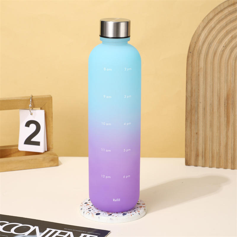 2024 New 1L Summer New Outdoor Sports Fitness High Temperature Resistant Plastic Cup