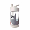 BPA Free Plastic Cartoon Baby Water Bottle With Straw Kids
