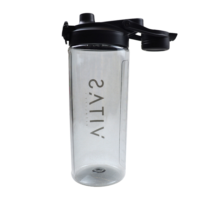 Large 1000ml Protein Shaker Bottles Fitness Shake Cups With Stirring Balls and Handle