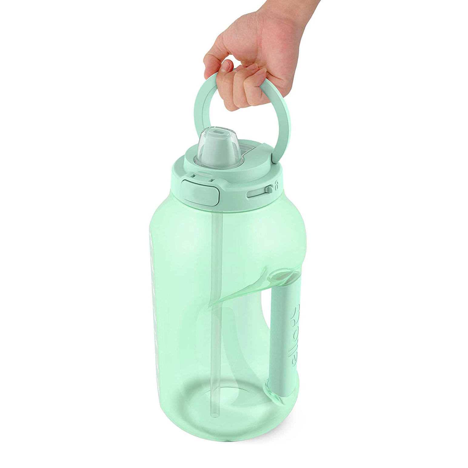 Wholesale Half Gallon Water Bottle with Side Handle Large Capacity Water Jug for Gym Sport Water Bottle