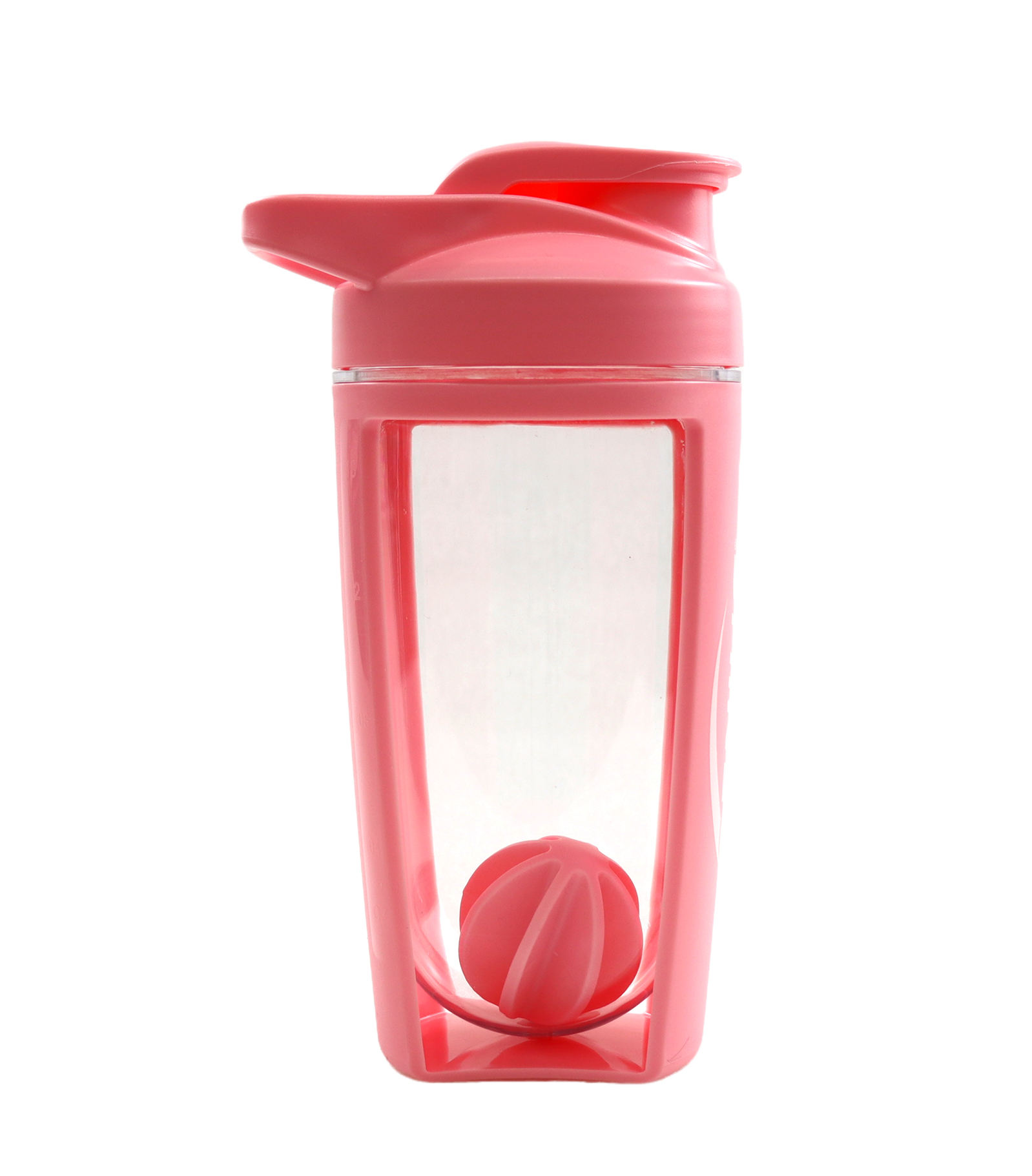 600ml Custom Candy Color Selling New Fruit Juice Portable Practical Plastic Cup With Handle