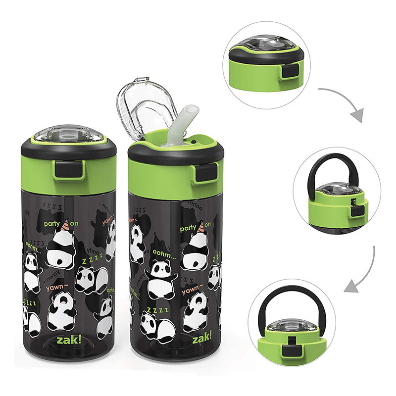 Available Kids Hiking Water Bottle With Image Bpa Free Children Plastic Drink Bottle