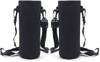 Water Bottle Carrier Insulated Neoprene Water Bottle Holder Bag Pouch Cover 32 oz Adjustable Shoulder Strap Sleeve for Bottle