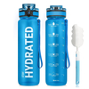 Sports Water Bottle 32oz Large Flip Top Leak Proof Lid One Click Open Non-Toxic BPA Free & Eco-Friendly Tritan Plastic Bottle
