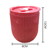 New Design Plastic Double Wall Wine Plastic Tumbler Mini Cup With Lid BPA Free