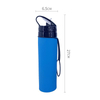 BPA Free 600ML Silicone Sport Bike Drinking Folding Water Bottle