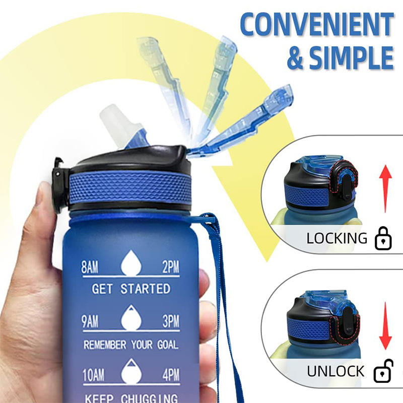 Wholesale Customize Bpa Free 1000ml 1L 32 oz 1 Gallon Plastic Tritan Water Bottle