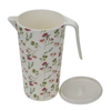 2024 Fashion Plastic Bamboo Fiber Water Drinking Jug With Side Handle