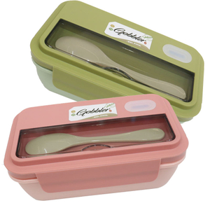Modern Design Plastic Lunch Box Microwavable for Kitchen Use for Food on the Go for Camping