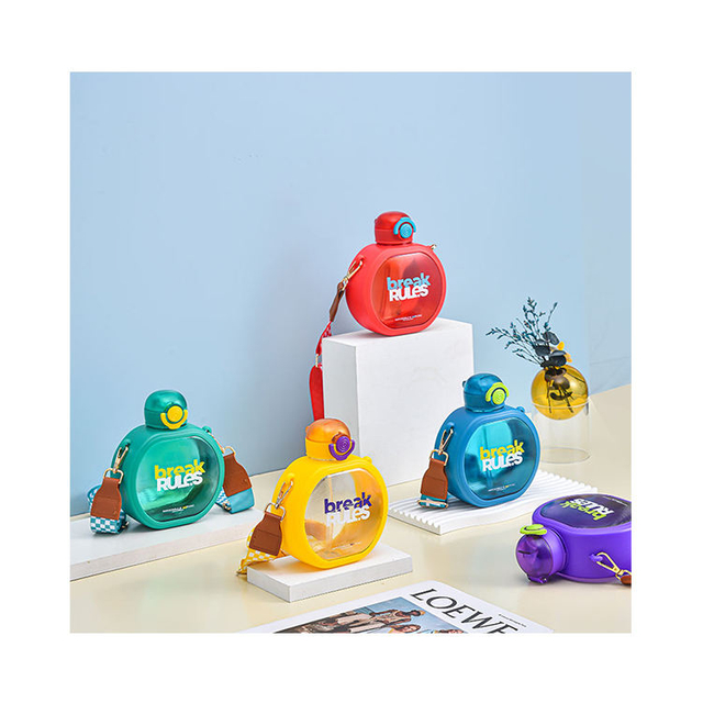2024 Bpa Free Leak Proof Tritan Plastic Children School Kids Water Bottle With Strap