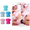 Portable Octopus Shape Face Soft Facial Brush Silicone Facial Cleansing Brush for Woman
