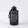 74oz Leak Proof Tritan Material BPA Free 2.2L Motivational Water Bottle with Straw & Big Handle