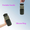 32oz Portable Reusable Bpa Free Plastic Tritan Back to School Sports Water Bottle Bottles With Straw