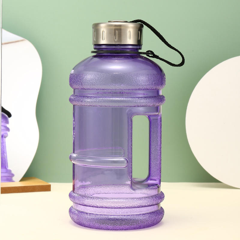 2.2 Litre Botella De Agua Good Grade Plastic Motivational PETG Sports Drinking Water Bottle