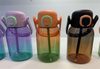24oz 700ml High Value Water Bottle with Customized Patterns Leak Proof Straw Large Capacity Suitable for Children