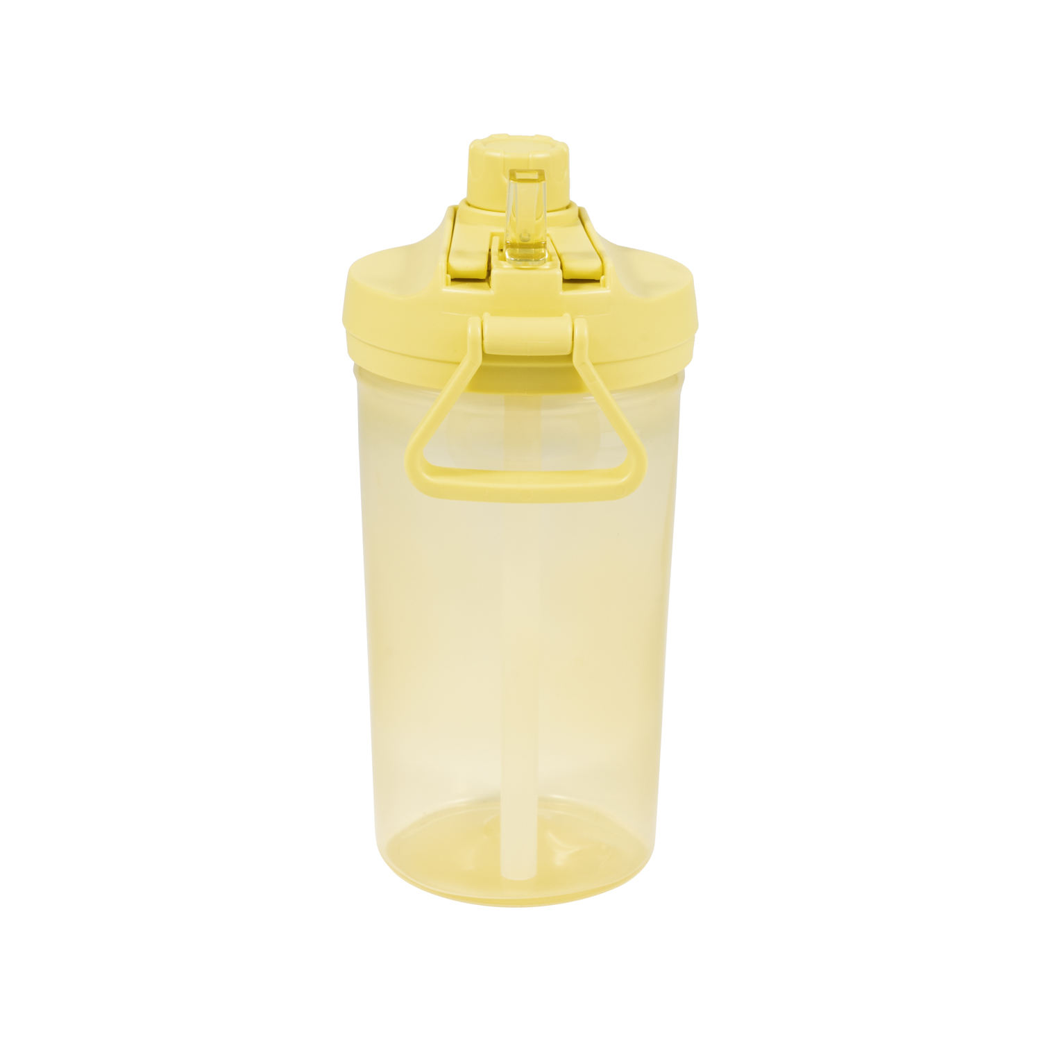 500ML BPA-Free Straw Cup Water Bottle Leak-Proof Handle for Travel School Kids Plastic Water Bottles for Camping