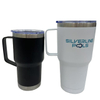 850ml New Outdoor Coffee Cup Custom Color Loo Car Mug with Lid and Handle 304 Stainless Steel Tumbler