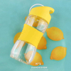 400ML New Design Bpa Free Plastic Tritan Kids Children Water Bottle with Anti slip Silicone Ring and Handle