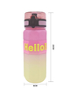 25oz Leak Proof Direct Drinking Sport Plastic Water Bottle with a Silicone Ring