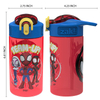 420ml Custom logo Printing Mist Spray Plastic Sports Water Bottle for School Kids