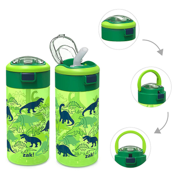 420ml Custom logo Printing Mist Spray Plastic Sports Water Bottle for School Kids