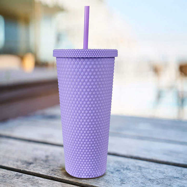 Gobelet Plastique Avec Couvercle Sans Bpas Plastic Drink Tumbler Personalized Wholesale Kids Tumblers Cups With Lid and Straw