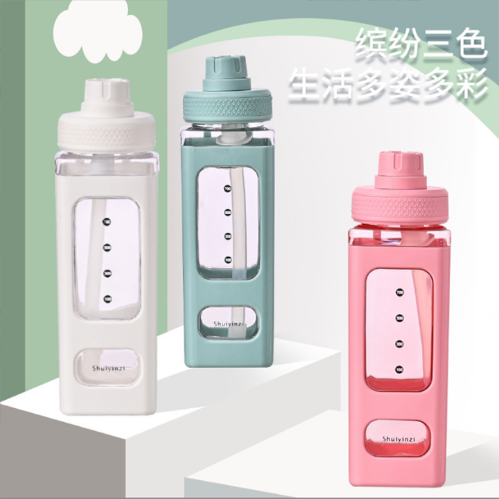 Botellas Para Agua Personalizadas Direct Drinking 1L Oem Drink Bottle Square Water Bottles for Gym