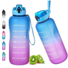 Botella Deporte Garrafa Motivacional 2L 2 Litr Set 3 Pcs Motivational 2 L Water Bottle With Time Stamps