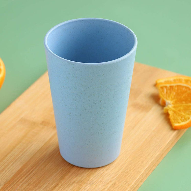 16oz Multi Color RPET Material Drinking Cup for Adult Cup Can Be Staked and Save Space Break and Chip Resistance for Carefree Du