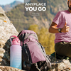 2 Litre Water Bottle with Time Markings to Drink Half Gallon Motivational Water Bottle with Straw