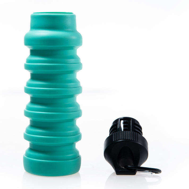 Wholesale Botella De Agua Plegable Custom Logo Bpa Free Portable Foldable Drink Bottle Silicone Collapsible Water Bottle Bulk