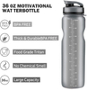 1000ML 32OZ BPA Multiple Color Convenient Portable Gym Drinking Water Plastic Bottle clear with Rope for Sports