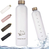 Bouteille D Eau En Plastique Garrafa Plastico Agua 2023 Trending Black Drink 32Oz Water Bottle With Straw